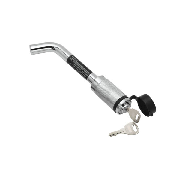 Draw-Tite Trailer Hitch Pin, 5/8 inch, 3-1/2 inch, Key Lock, Chrome