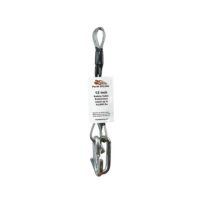 Demco Safety Cable Extension, 7,000 lb, 12" Length, Hook and Eye, Black