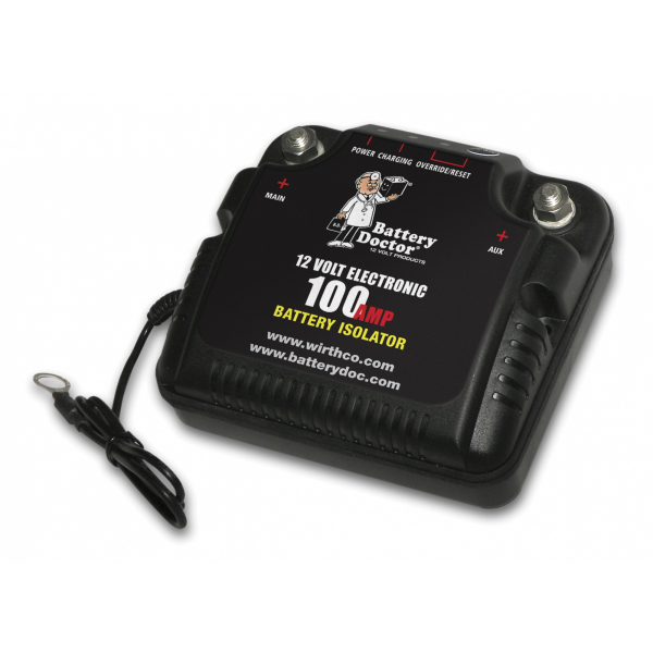 WirthCo Battery Doctor 100 Amp Dual Battery Isolator, 12 Volt