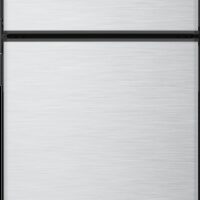 Norcold Dual Compartment 2-Door Refrigerator with Freezer, 8.2 Cubic Feet, 53 inch, Silver