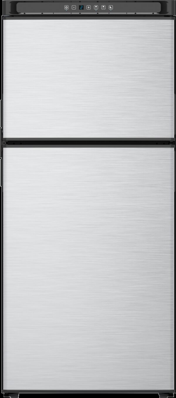 Norcold Dual Compartment 2-Door Refrigerator with Freezer, 8.2 Cubic Feet, 53 inch, Silver