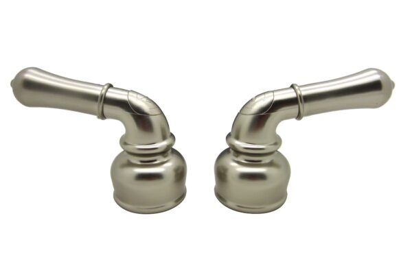 Dura Faucet Teapot Classical Lever Handle, Silver, Set of 2