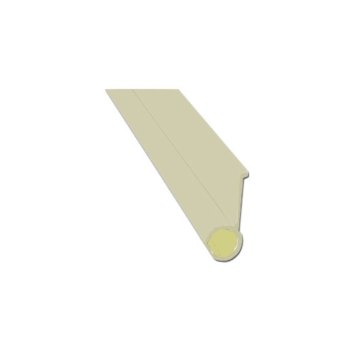 AP Products 16 ft Colonial White Aluminum Awning Rail
