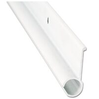 AP Products 8 ft Colonial White Aluminum Awning Rail