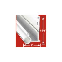 AP Products 8 ft Colonial White Aluminum Awning Rail