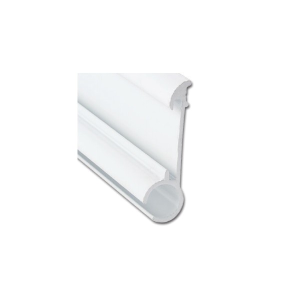AP Products 16 ft Colonial White Aluminum Awning Rail