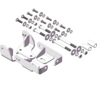 Husky Elite 5th Wheel Hitch Mount Bracket, Bolt-On
