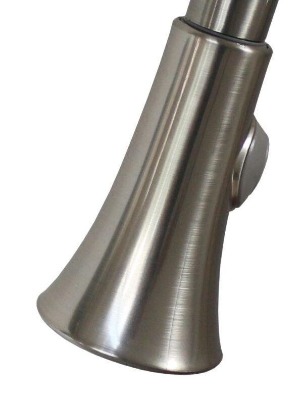 Empire Faucet Sprayer Head, Brushed Nickel, Silver Finish