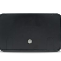 B&B Molders Electrical Cord Hatch, Dual Access, 7.75 x 12.6 Inches, Black