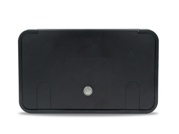 B&B Molders Electrical Cord Hatch, Dual Access, 7.75 x 12.6 Inches, Black