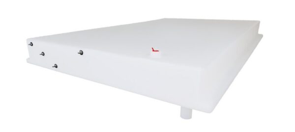 Icon 26 Gallon Fresh Water Tank, Rectangular, 32 x 51 x 4.5 in, White