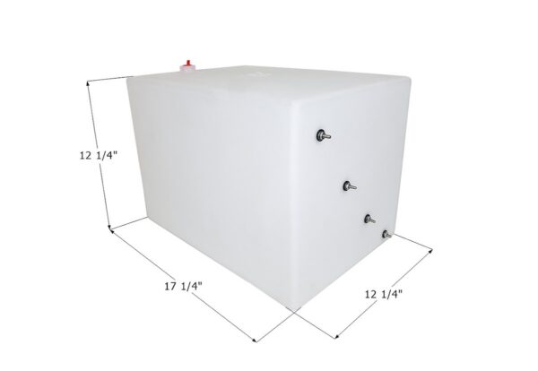 Icon 10-Gallon Fresh Water Tank, White