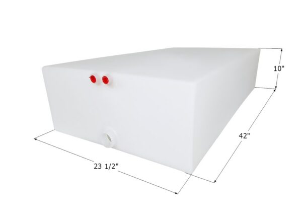 Icon 40-Gallon Fresh Water Tank, White
