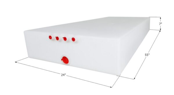Icon 38-Gallon Fresh Water Tank, White