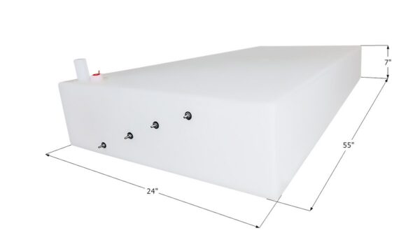 Icon 38-Gallon Fresh Water Tank, White