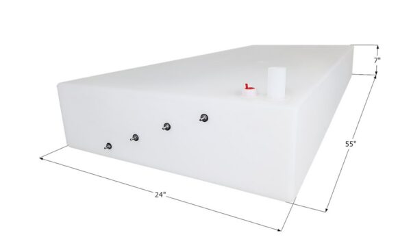Icon 38-Gallon Fresh Water Tank, White
