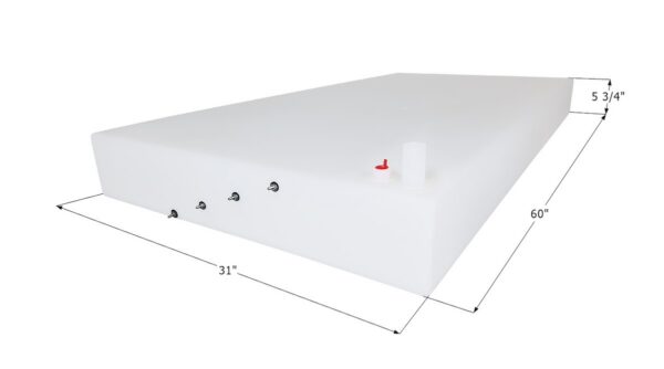 Icon 42-Gallon Fresh Water Tank, White