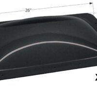 Icon Rectangular Bubble Skylight, Smoke, Set of 6