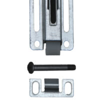 AP Products Door Catch, Concealed Positive, 2-1/4 Inch, Gray