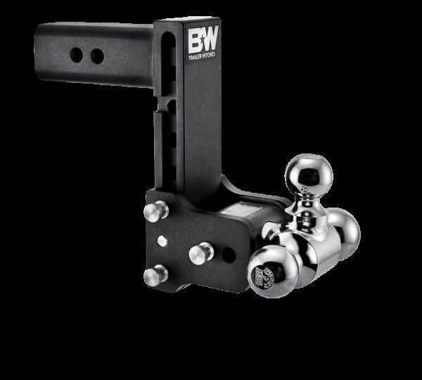 B&W Triple Ball Mount, 2-1/2 Inch Receiver, 18,000 lbs, Sliding Shank