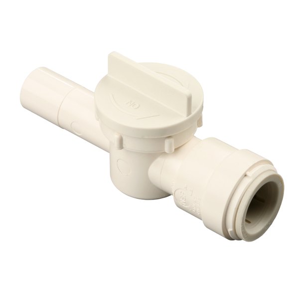 AquaLock Sea Tech Fresh Water Shut-Off Valve, 1/2 Inch Female Quick Connect to Male Stem