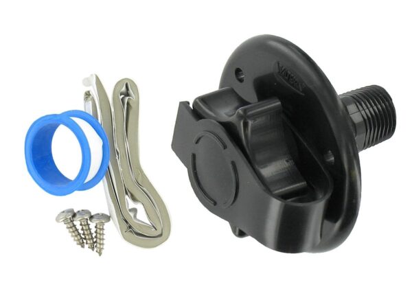 Valterra Fresh Water Inlet Black