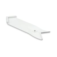 B&B Molders Slide-Out Corner Guard, Polar White