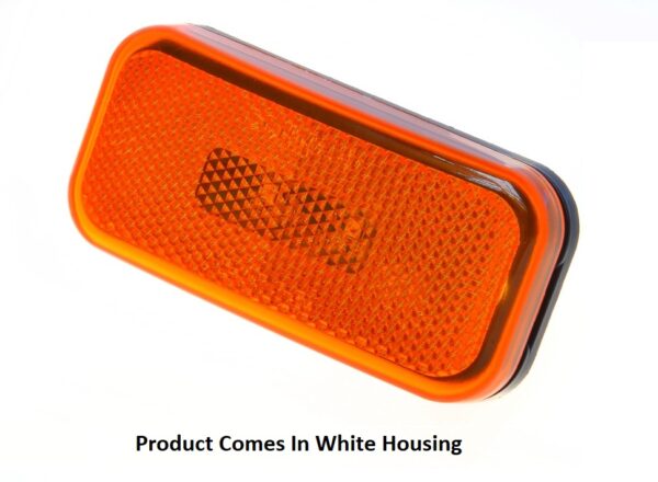 Creative Products Rectangular Clearance Light, Amber, Incandescent, 3-7/8 in. x 1-7/8 in.
