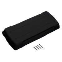 Ventmate Refrigerator Vent Cover Black, 25.5 x 10 Inch