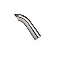AP Products Exhaust Side Pipe Turnout, 5 Inch, 8.25 Inch, Silver