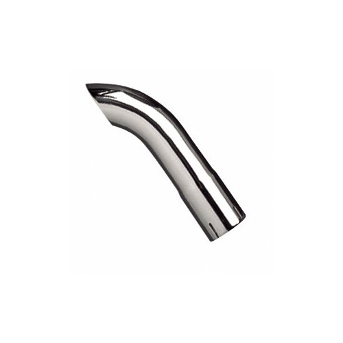AP Products Exhaust Side Pipe Turnout, 5 Inch, 8.25 Inch, Silver