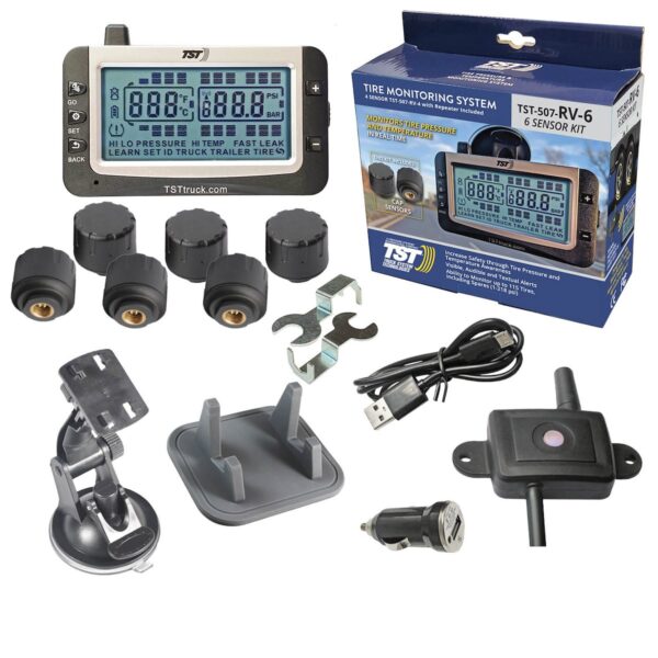 TST Tire Pressure Monitoring System, 6-Sensor RV Kit