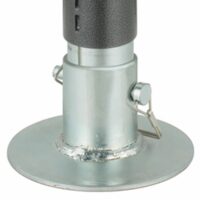 Husky Towing Jack Foot Plate, 3000 Pound, 2-1/16" Height, Steel