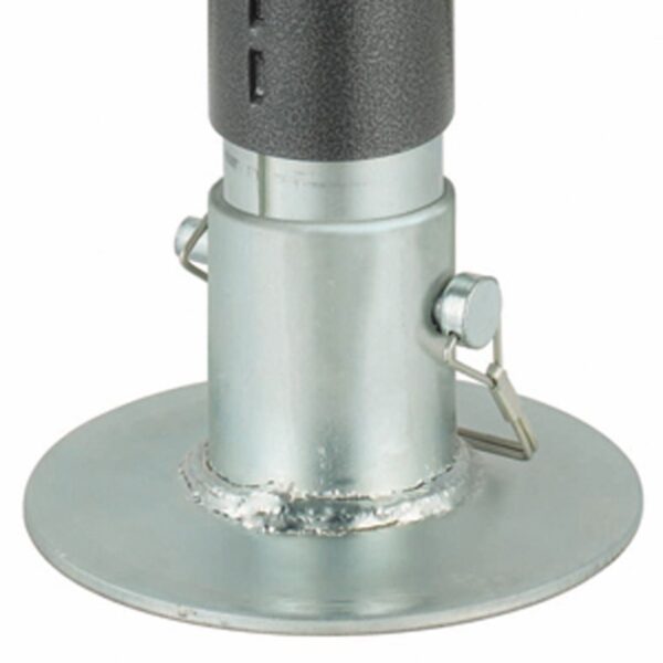 Husky Towing Jack Foot Plate, 3000 Pound, 2-1/16" Height, Steel