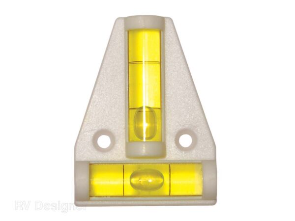 RV Designer Dual-Axis Bubble Level, 2-1/2 x 1-3/4 in, Set of 2