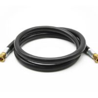 Flame King 3/8" Propane Feed Line Hose, 72 Inch, High Pressure, Female Flare Swivel Ends