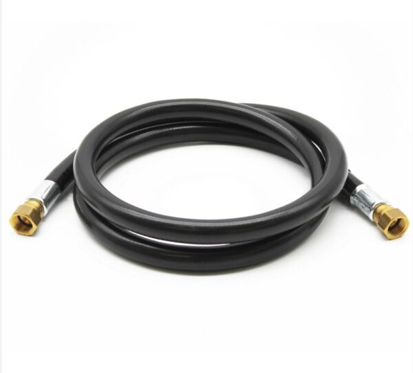 Flame King 3/8" Propane Feed Line Hose, 72 Inch, High Pressure, Female Flare Swivel Ends