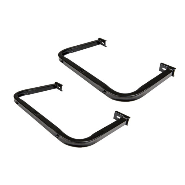 Lippert Jack-Knife Sofa Leg Kit, Black Powder-Coated Steel, Set of 2