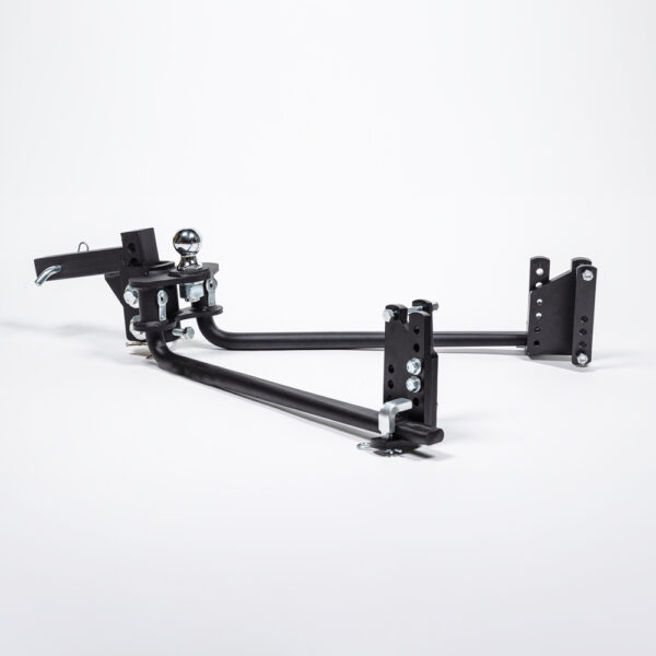 Blue Ox Round Bar Weight Distribution Hitch, 6,000 lb Capacity, Black