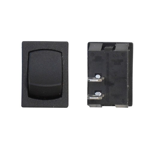 Valterra Rocker Switch Set, 3-Pack, 16 Amp, 125 Volt, Black