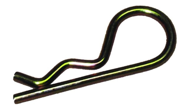 JR Products Hitch Pin Clip, 15/32" Diameter, Chrome Plated