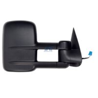 K-Source Heated Power Towing Mirror, 22 Inch Extended, Electric, Black