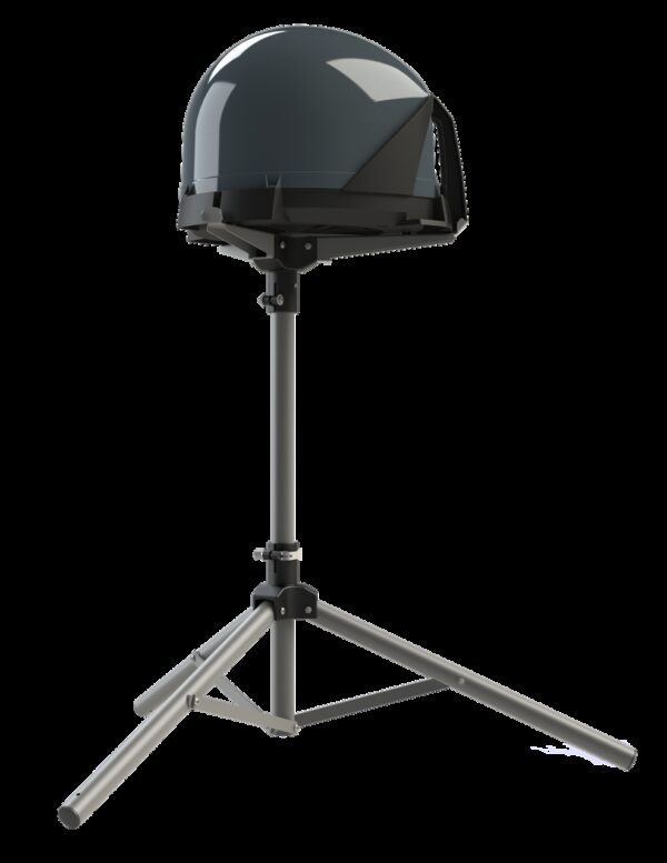 KING Satellite TV Antenna Tripod Mount Silver, 40-inch Adjustable