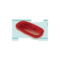 Valterra LED Stop/Turn Marker, Rectangular, Red, 4" × 2", DOT Approved