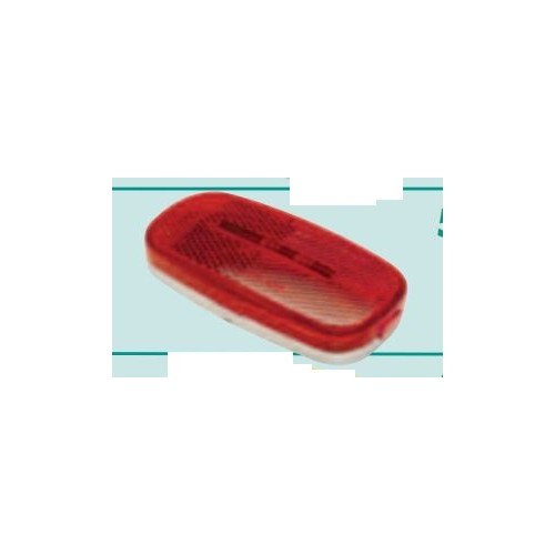 Valterra LED Stop/Turn Marker, Rectangular, Red, 4" × 2", DOT Approved