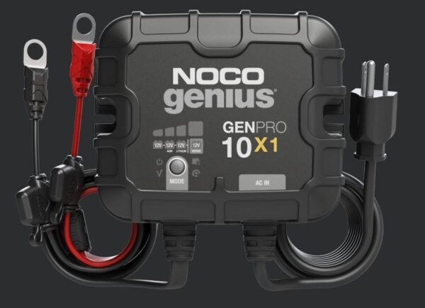 NOCO Onboard Battery Charger, 1 Bank, 10 Amp, 12 Volt