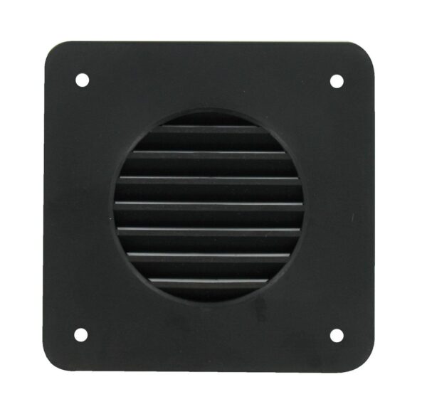 Valterra Louver Battery Box Vent, Black