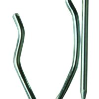 JR Products Pin-On Stainless Steel Curtain Hooks, Set of 14