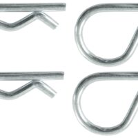 JR Products Cotter Pins for Standard Hitch, 2", Pack of 4