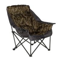 Lippert Big Bear Folding Camping Chair, Camouflage, 400-Pound Capacity